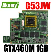 Akemy G53JW N11-GS-A1 GTX460M 1GB 그래픽 카드 GPU 아수스 G73SW VX7 GTX 460, 한개옵션0