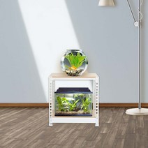 축양장 어항다이 선반 2단 600 x 300 x 420, 화이트