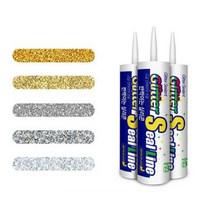 반짝이펄실리콘/색상5종 욕실 주방 줄눈코팅제 타일줄눈실리콘, 03.반짝이펄실리콘/실버, 1개