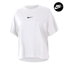 나이키 에센셜 주니어 여자 크롭티 반팔티셔츠 DH5750-100