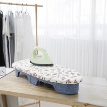 가볍고 튼튼한 다리미판(케이지시엔에스 다리미 편리한 가벼운 친환경적 귀여운 디자인 깔금 하고 사용이 편리한 EPP재질)