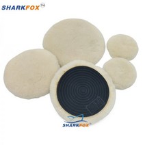 1 개 3 7 프리미엄 품질 니트 버핑 패드 자체 접착 연마 휠 자동차 오토바이 페인트 관리, 3inch, 1Pcs Wool Pads
