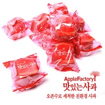 [애플팩토리] 가정용 세척사과 2kg 11과내외(기스알뜰사과), 단품