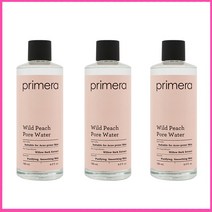 [프리메라][무료배송] 프리메라 와일드 피치 포어 워터 180ml*3개 산뜻한토너 가벼운토너 피지조절, 180ml 3개