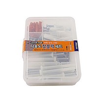 콘크리트 타일용 칼블럭 타격앙카 세트 전동드릴 인테리어 액자걸기 칼부럭