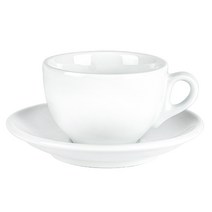 누보 바리스타 카푸치노 잔세트, 백색, 5세트