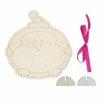 기타 크리스마스 우드팬시DIY_뚱뚱펭귄 100개