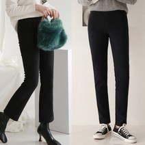 아이에스 여성 봄 가을 편한 밴딩 스판 바지 일자 부츠컷 와이드 통 팬츠 슬랙스 키작녀 빅사이즈 겨울 여름 아이스