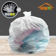 분리수거 재활용 쓰레기 비닐 봉투100리터, 20리터(100장)