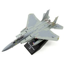 메탈 합금 모형 전투기 비행기 피규어 탑건 프라모델 다이캐스트, F-15A 이글