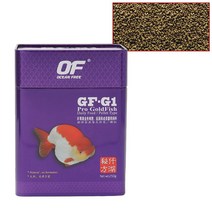 [조한스토어] OF 프로 골드피쉬 (프리미엄 금붕어 전용 사료 먹이) 침강성 타입, 1개, 250g