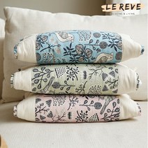[르헤브] 포레스트 이중 메밀OR편백베개(속포함), 메밀_블루