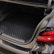 BMW 520D 530I 5시리즈 트렁크매트 F10 G30, 블랙&골드스티치, 하이브리드, BMW 520D 530I 5시리즈(F10/F11)10년4월~13년 10월