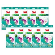 3M 쓰리엠 국내생산 의약외품 식약처허가 이지핏 황사 미세먼지 방역 보건용 마스크 KF94 화이트, 1개입, 10개