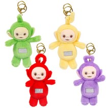 텔레토비키링 귀여운 인형 키홀더, 10cm, 옐로우 풀업 헤드 펜던트