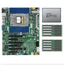 마더보드 호환 AMD EPYC 7551P CPU 32 코어 슈퍼마이크로 H11SSLi 32GB 2133P RAM