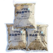 고향집 볶음들깨가루1kg 업소용 볶은들깨가루, 3개, 1kg