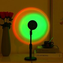 인공 태양 감성 선셋 석양 LED 프로젝션 조명 무드등 조명-2802EA, 본상품선택