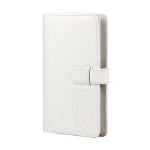 후지 필름 FUJIFILM 카메라 3인치 96 포켓 사진 필름 앨범 스토리지 북 FujiFilm Instax Mini 11 8 9 7s 50, 02 Ice White