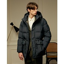 22FW 네이비 클래식 카라코람 구스다운 파카 HZJU2D898N2