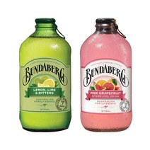 [분다버그] 핑크자몽375ml 3개+레몬라임375ml 3개 총 6개, 375ml
