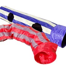 펫라이프 고양이 바스락 터널 놀이터(1.3M)