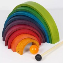 네프 Naef Spiele Rainbow 원목교구 인테리어 오브제