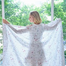 바자르 윈디플로라 풍기인견 여름 홑이불, 아이보리