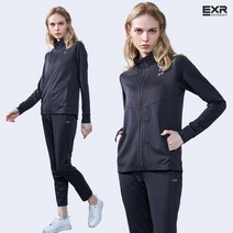 [EXR] 여성 NEW 베이직 에디션 트랙수트 세트 다크그레이