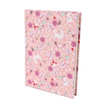 BooKiss DIY북아트1216 유니콘_분홍 / 나만의 노트만들기 미술키트 실제본 무지노트