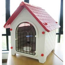 강아지 고양이 반려동물 숨숨 집 럭키 하우스 L 1p, 없음