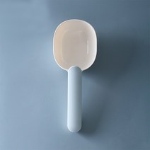 주방 저울 계량스푼 가방 클립 실링 긴 손잡이가 있는 측정 귀여운 국자 쌀 파 밀가루, 03 Blue