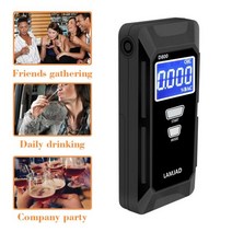음주측정기 패션 고정밀 미니 알코올 테스터 음주 측정기 alcometer alcotest는 도로 진단 도구에서 운전자 안전을 상기시킵니다., d800, D800