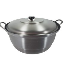 유진토스코 경질국솥26~55cm 곰솥 찜솥 대용량 찜통 업소용 양수냄비, 경질국솥28호