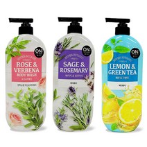 온더바디 수퍼보타닉 바디워시 로즈 버베나 865ml, 1개