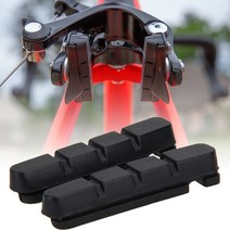 자전거브레이크패드 림브레이크패드 2 피스 로드 바이크 브레이크 패드 신발 합금 림 Dura Ace Ultegra 105 카트리지 자전거 블록 로드바이크