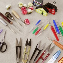 핸드메이드114 봉제용 쪽가위 실뜯개 송곳 조기자석 핀셋 드라이버 모음 가위/실뜯개, ET03 조기(가이드)자석 (1개 2000원), 1개