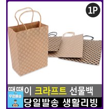 크라프트지 재질 제품 포장용 선물백 크라프트종이봉투 크라프트지포장 문구류쇼핑몰 포장용품 봉투 쇼핑백, 소 - 화이트