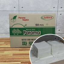 그린물수건/ 냅킨 100매*60밴드, 60개