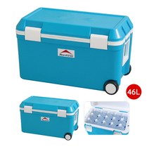 아이스박스 쿨러 낚시 캠핑 보냉 이동식 바퀴 냉장고 10L 13L 25L 35L 45L, 46L(바퀴/이동식)