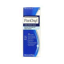 PanOxyl 4 여드름 크리미 워시 4% 과산화벤조일 170g (6온스) (8팩), 한개옵션0