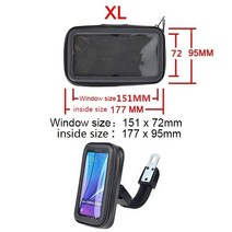 노인전동스쿠터 어르신전동차 노인스쿠터 자전거 오토바이 전화 홀더 방수 케이스 가방 아이폰 11 13 삼성 s10 s9 모바일 스탠드 지원 스쿠터 코브, 06 ZJ3 XL