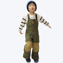 슈가포인트 키즈 프리미엄 빕&멜빵 스키.보드 팬츠 LUVENITO KP - KHAKI CAMEL