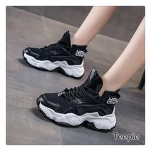 티피 여성 못난이 운동화 양말 신발 패션 통굽 캐주얼 운동화