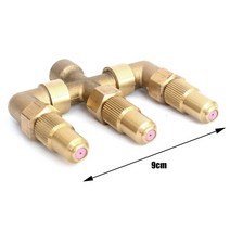 농사용 분무기 방역 농약 구리 노즐 프리 콤비네이션 절수 살충제 분무기 3/4/5 헤드 조정 가능한 스프링, D, 8D