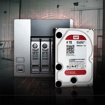 속도향상 NAS 4TB 가정용 NAS 서버용하드 WD RED-4T