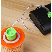 업소용진공포장기 산업용 비닐 가정용 진공포장기계 비닐팩 접착기 실링기 밀봉기 50, 튜브가 있는 6버튼, 나는 플러그