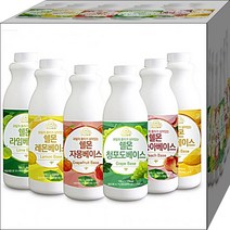 쉘몬 과일 농축원액 에이드 음료 베이스 1kg 그린애플 배 파인애플 라임 자몽 레몬 청포도 오렌지 복숭아 자두 한라봉 체리 깔리만시오렌지 흑당 홍차시럽 히비스커스레몬, 쉘몬 베이스 청포도 1KG