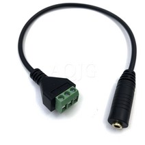 1PCS USB 20 여성 마이크로 미니 유형-C 5 핀 볼트 나사 커넥터 쉴드 터미널 플러그 어댑터 케이블, 03 3 35 4Pole Male 4P