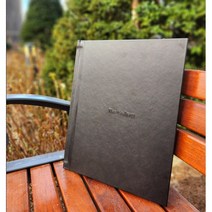 14x11 30p 무제한 편집 압축앨범 성장앨범 웨딩스냅 포토북 Dark Brown, 50page, 14x11 inch (36 x 28cm)